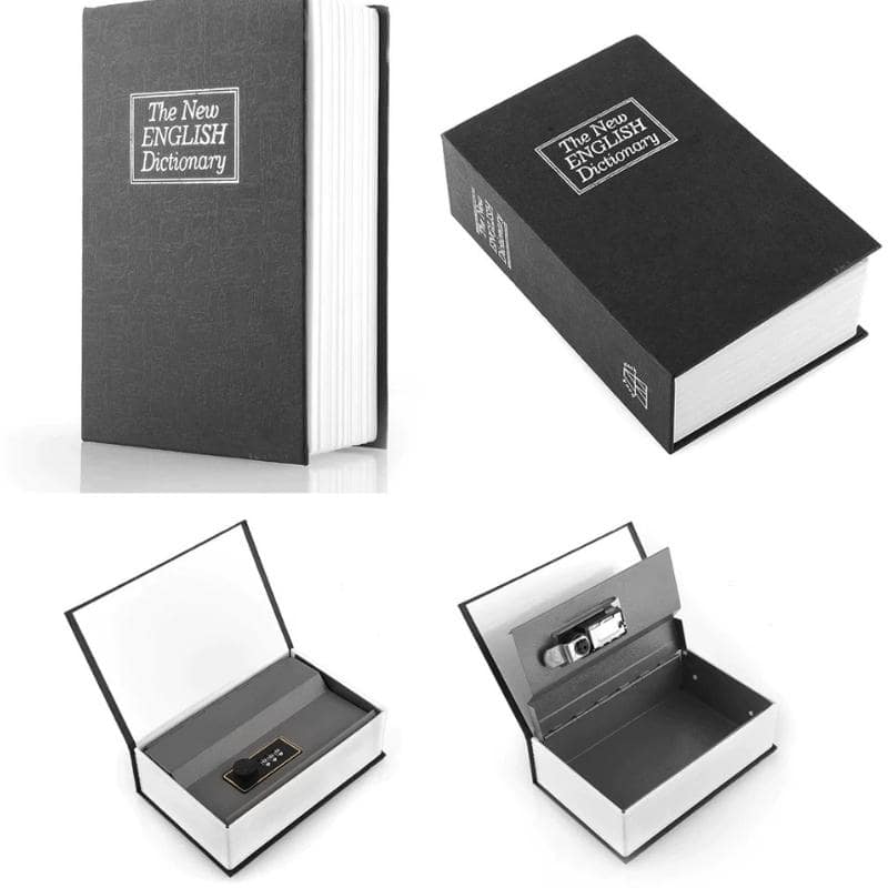 LUNE SECURITY™ | Mini coffre fort en forme de livre
