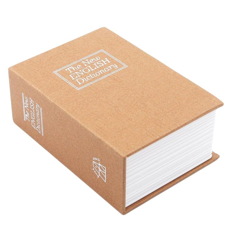 LUNE SECURITY™ | Mini coffre fort en forme de livre