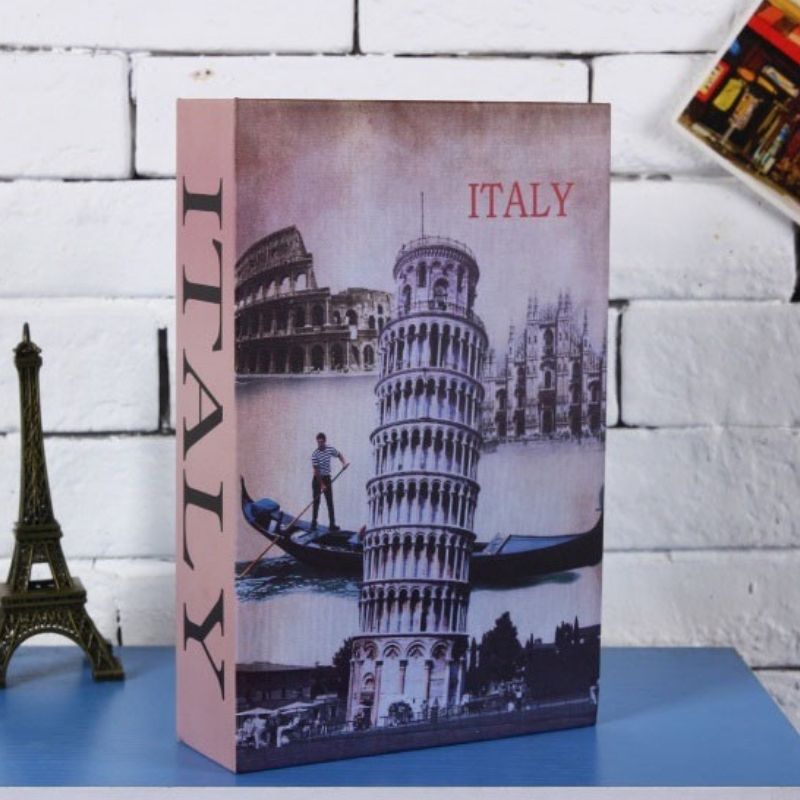 LUNE SECURITY™ | Mini coffre fort en forme de livre