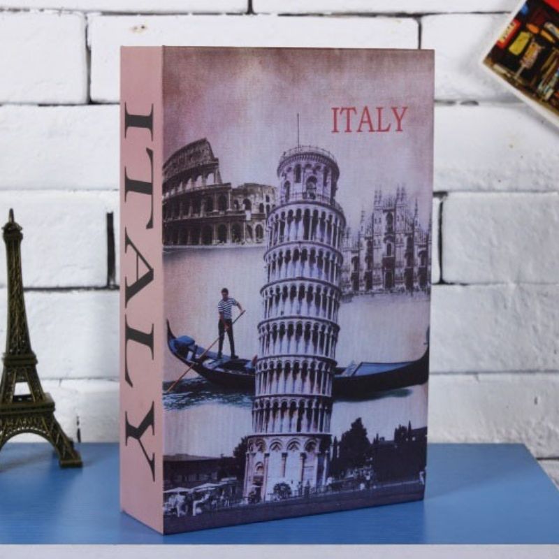 LUNE SECURITY™ | Mini coffre fort en forme de livre